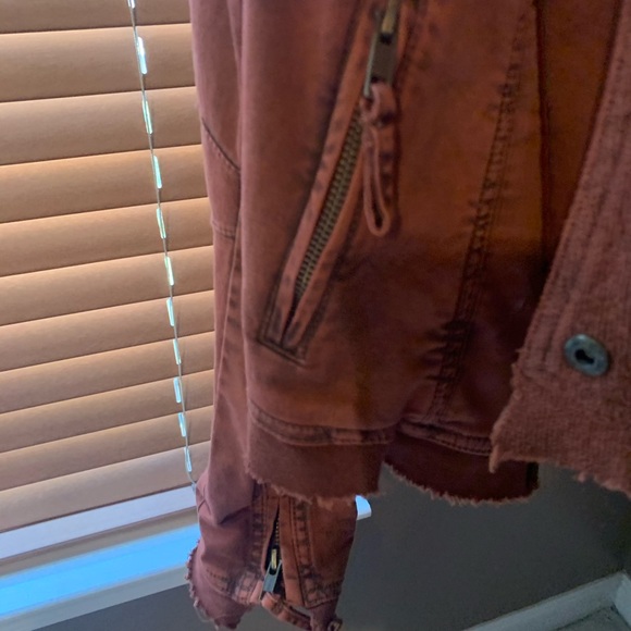 Free People Rust Jean Jacket - Picture 3 of 3
